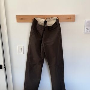 imogene + willie Dark Brown Chinos